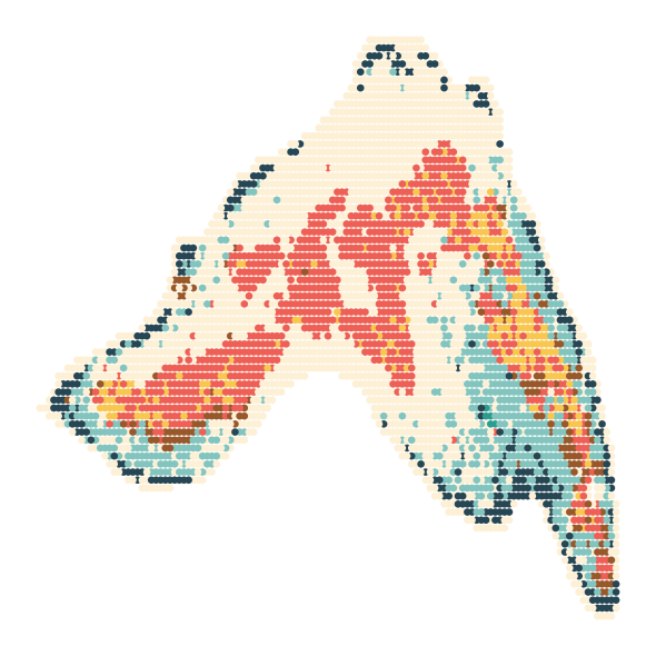 ../../_images/Reproduction_Mouse_Thymus_Datasets_2_Spatial_Domain_Noised_7_9.png